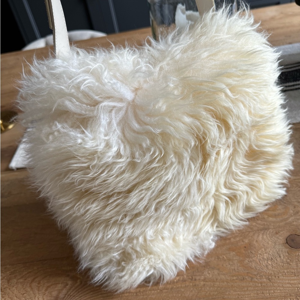 UGG shoulder flap bag With Soft Sheep Skin